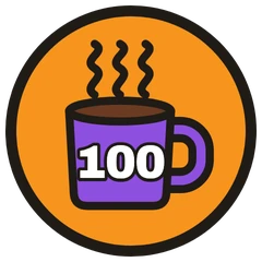 100 sales badge